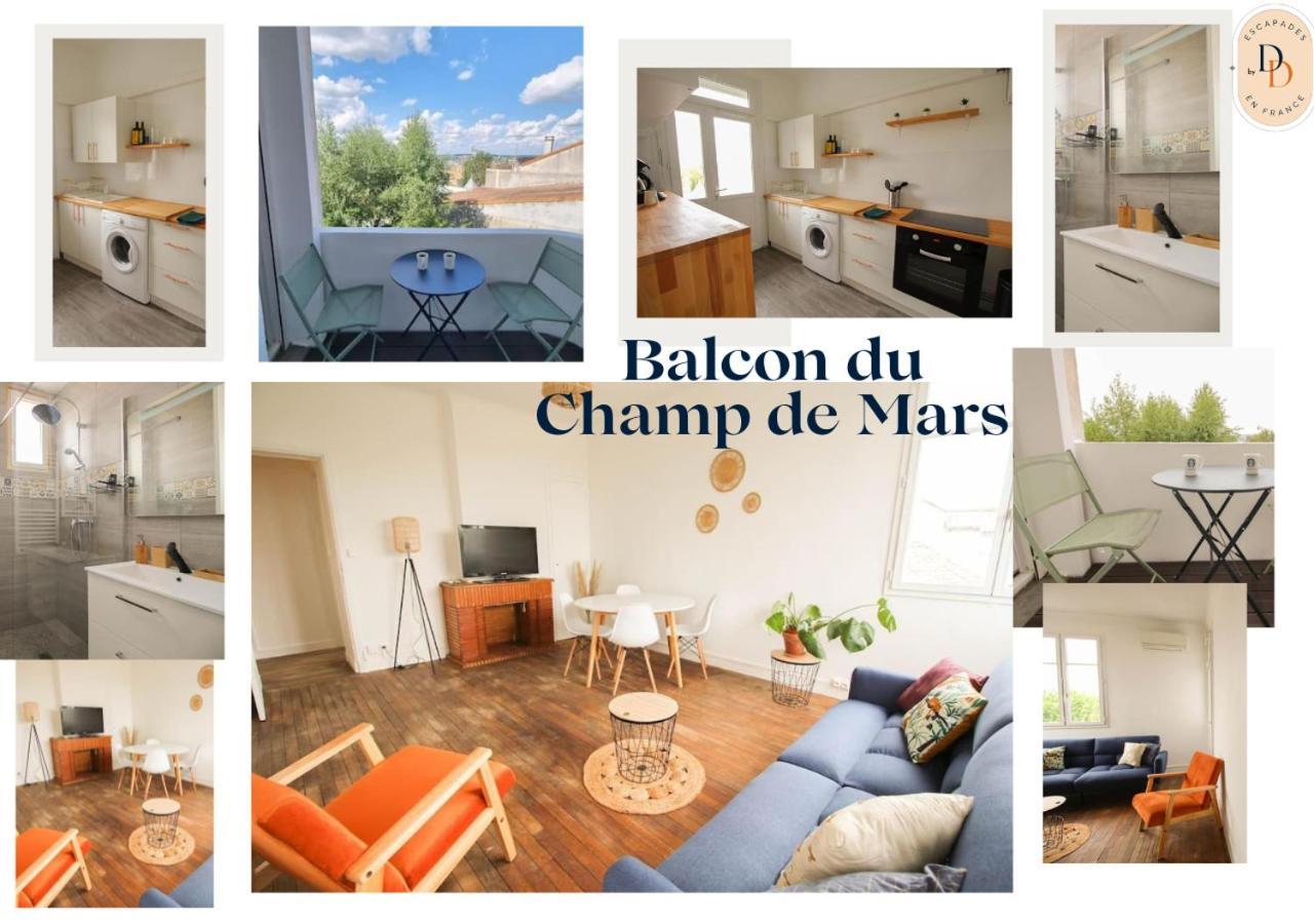Balcon Du Champ De Mars - #Parking #Air Conditioner #Clim Angulema Exterior foto